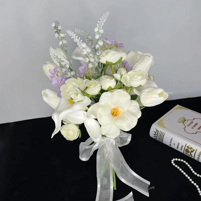 Artificial Floral Wedding Bouquet