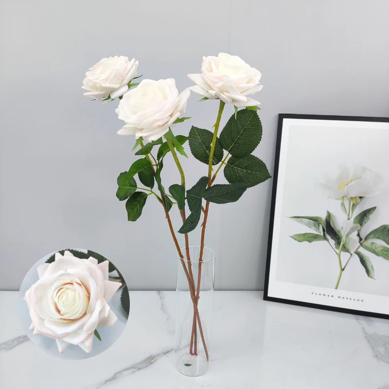 Artificial Floral Rose Stem Bouquet