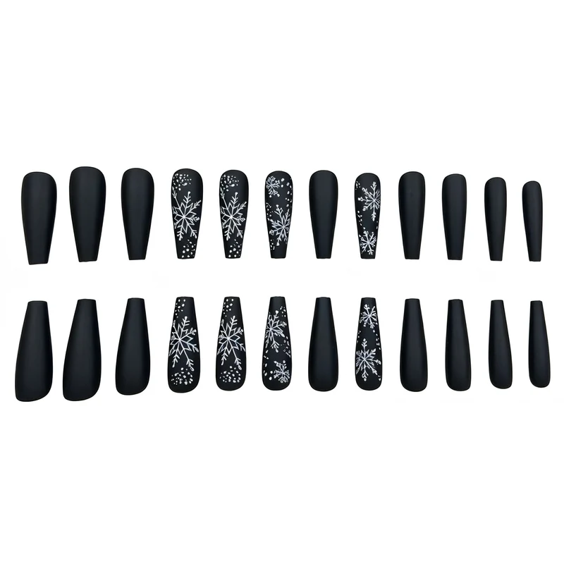 Winter-Themen Nagelkunst Verbesserungen Karnz