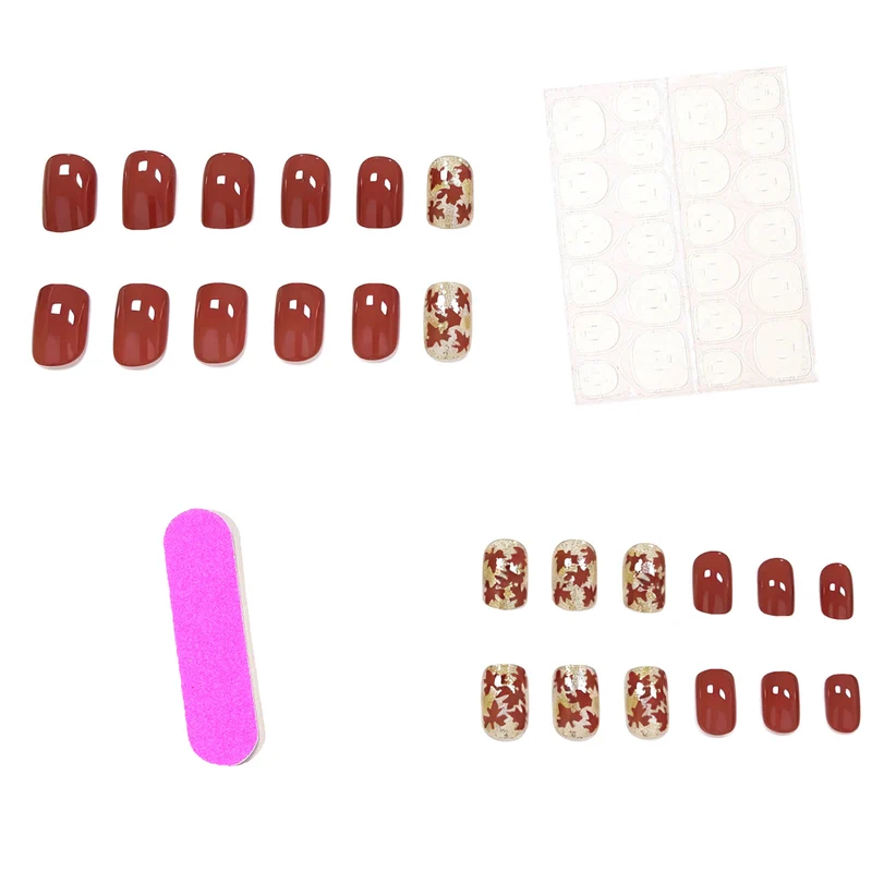 Saisonales herbstliches Nageldesign Karnz