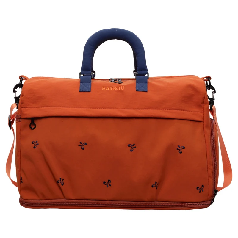 Versatile Embroidered Duffel Bag Stornfield