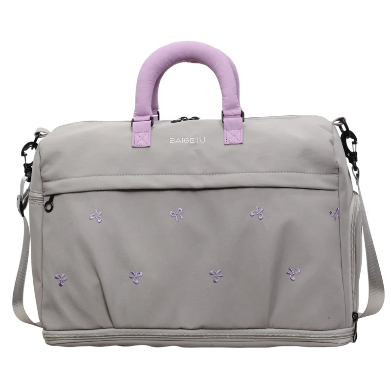 Versatile Embroidered Duffel Bag Stornfield