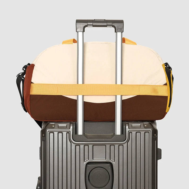 Versatile Color Block Gym Duffle Bag Stornfield