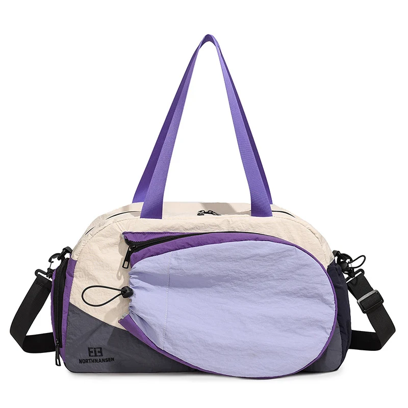 Versatile Color Block Gym Duffle Bag Stornfield