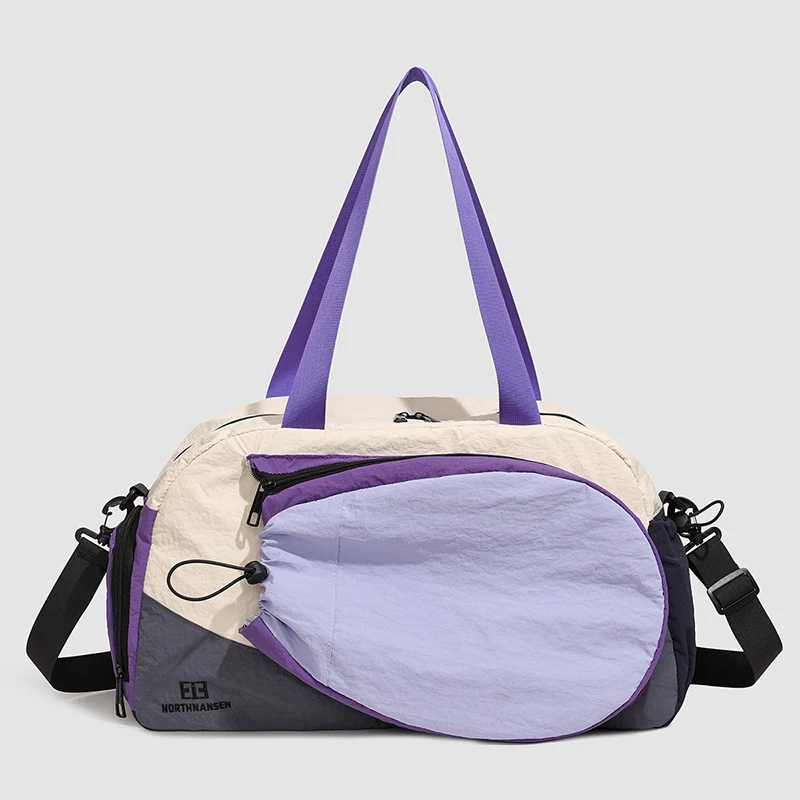 Versatile Color Block Gym Duffle Bag Stornfield