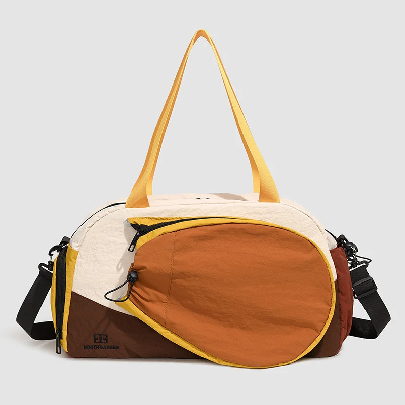 Versatile Color Block Gym Duffle Bag Stornfield