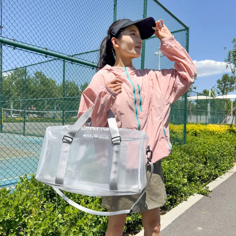 Transparent Mesh Sports Duffel Bag Stornfield