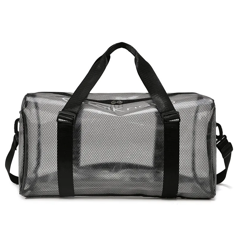 Transparent Mesh Sports Duffel Bag Stornfield