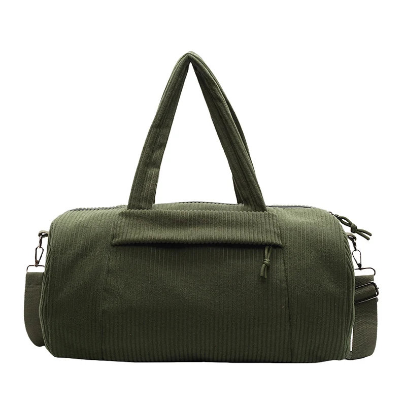 Textured Corduroy Travel Duffel Bag Stornfield