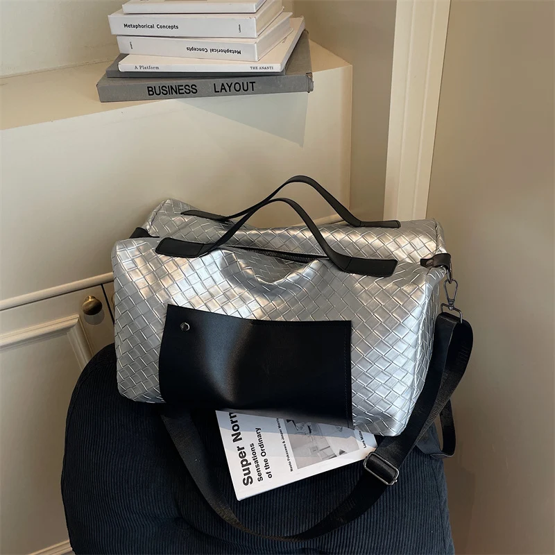 Stylish Woven Travel Duffel Bag Stornfield