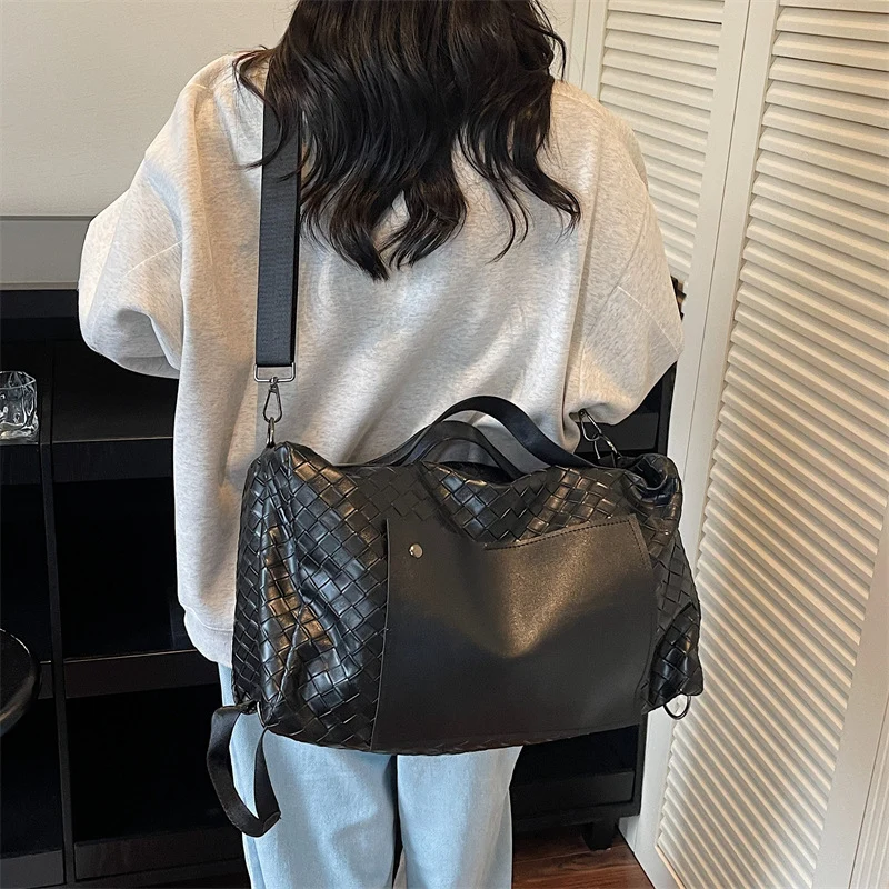 Stylish Woven Travel Duffel Bag Stornfield