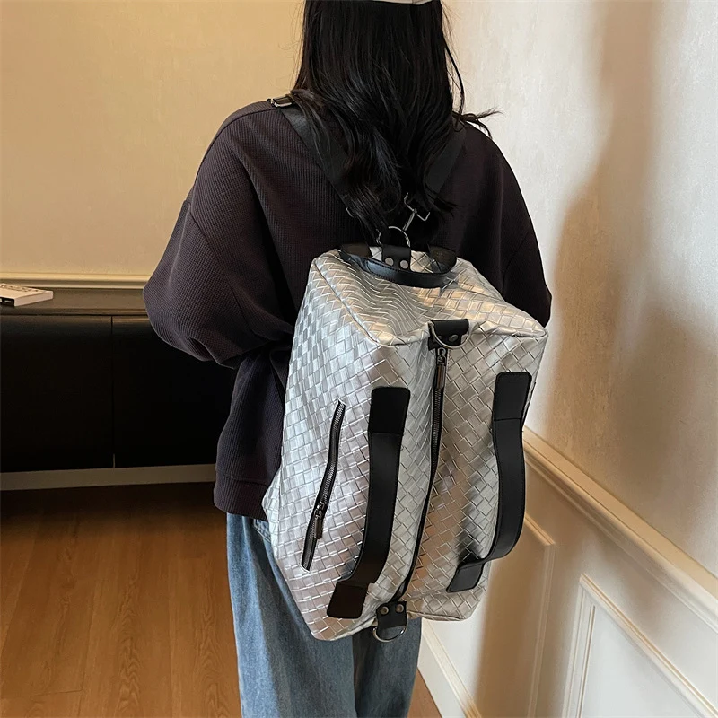 Stylish Woven Travel Duffel Bag Stornfield