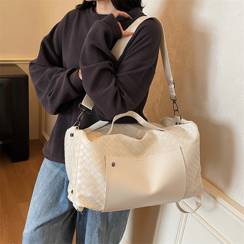 Stylish Woven Travel Duffel Bag Stornfield