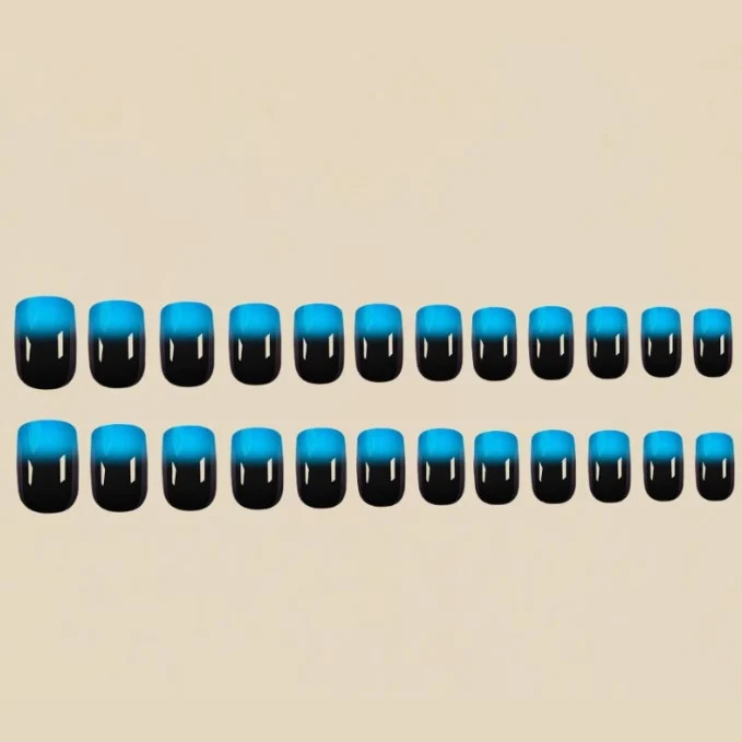 Stylische Ombre-Acryl-Nagelkunst Karnz