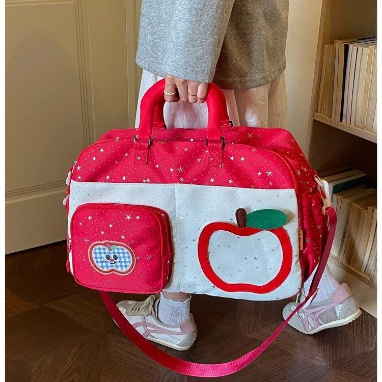 Playful Patterned Travel Tote Stornfield