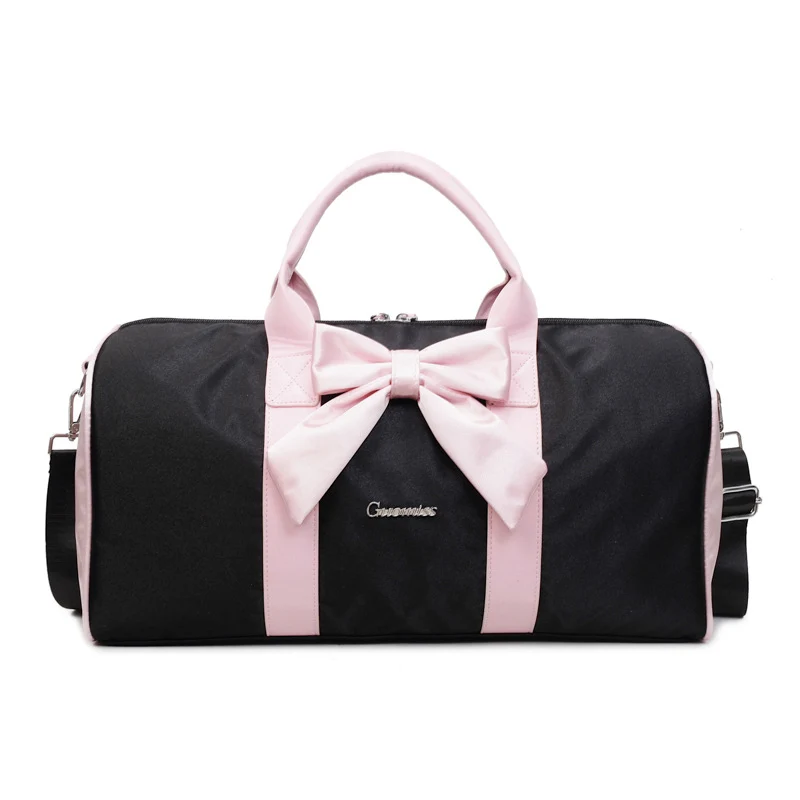 Elegant Bow Accent Duffel Bag Stornfield