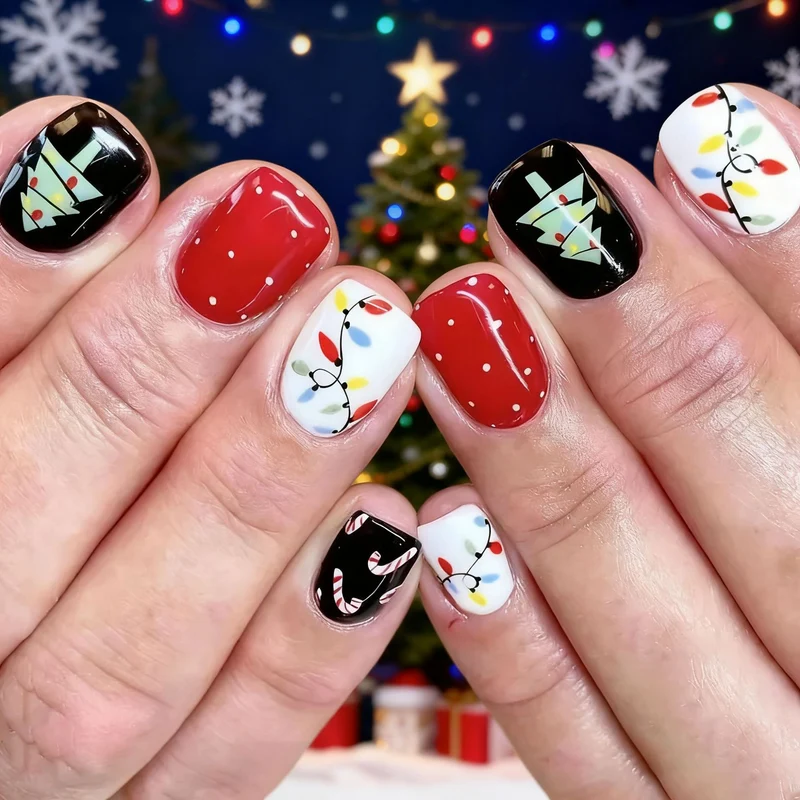 Urlaubsbezogene Künstlerische Nagelkunst Verbesserungen Karnz