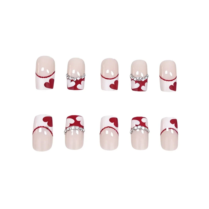 Herz-Themen Nagelkunst Set Karnz