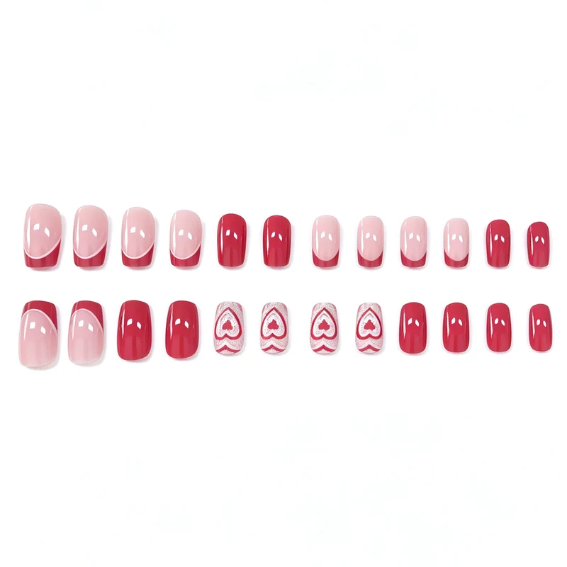 Herz-inspiriertes Nagelkunst-Kit Karnz