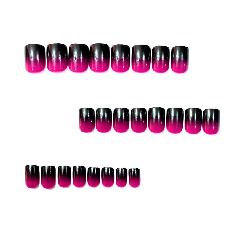 Gradient Ombre Nagelkunst Extensions Karnz