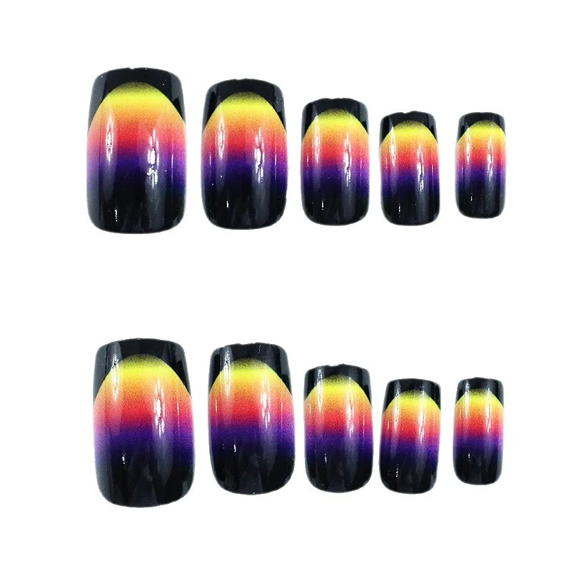 Gradient Ombre Nagelkunst Karnz