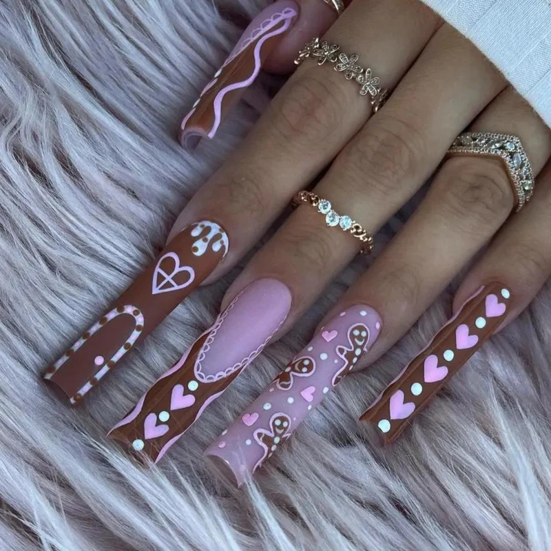 Gourmet-Keks-inspirierte Nagelkunst Karnz