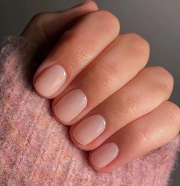 Glänzende Pediküre Nagelkunst Karnz