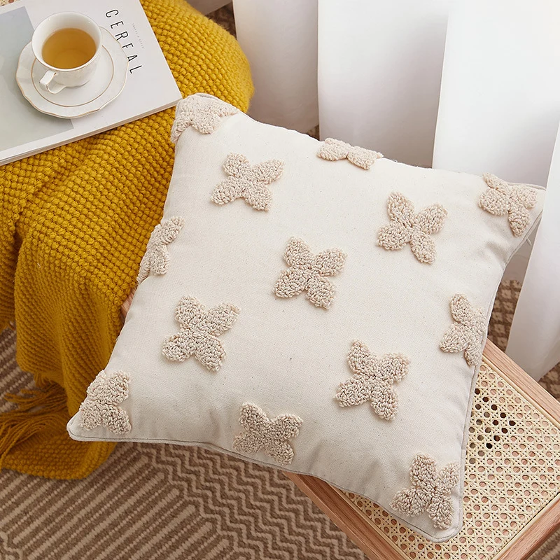 Rectangular decorative lumbar pillow cover Stornfield