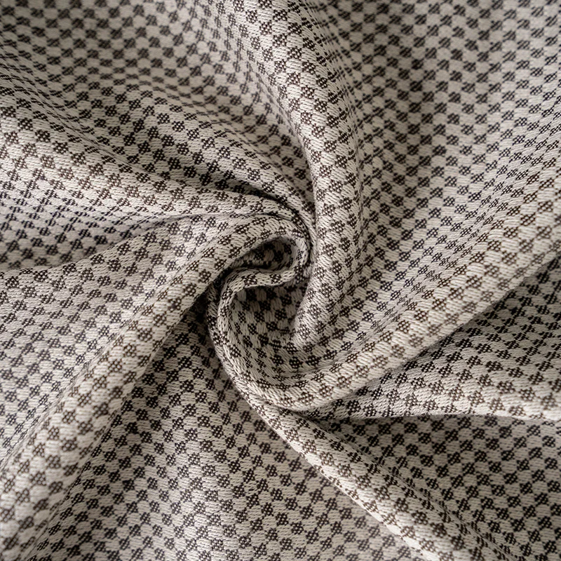 Square decorative pillow cover with micro-structured dot binding and concealed zipper Stornfield