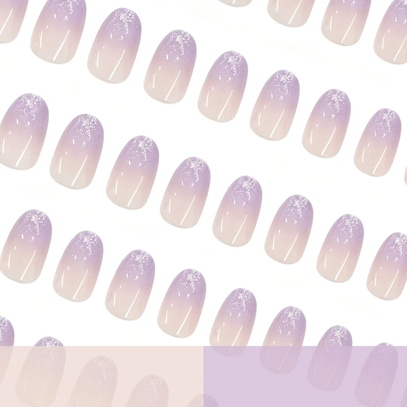 Glänzende Verlaufs-Gel-Nagelverstärkungen Karnz