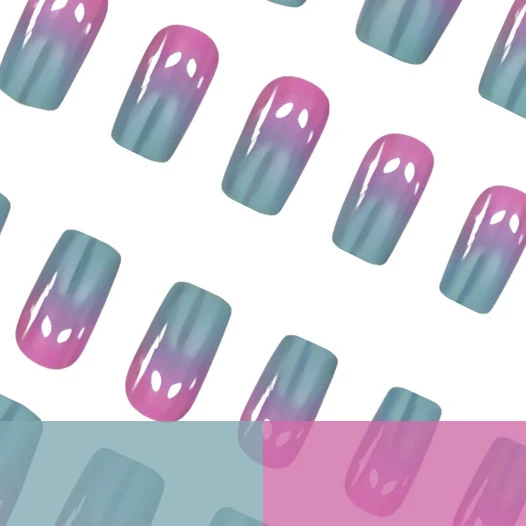Glänzende Chrome-Nagelveredelungen Karnz