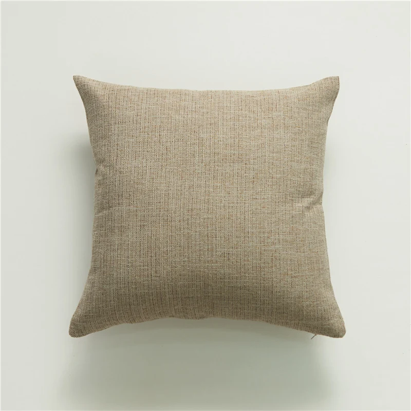 Square decorative cushion cover in linen look with corner tassels Stornfield