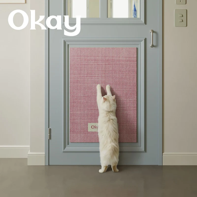 Wall-Mounted Sisal Cat Scratching Panel