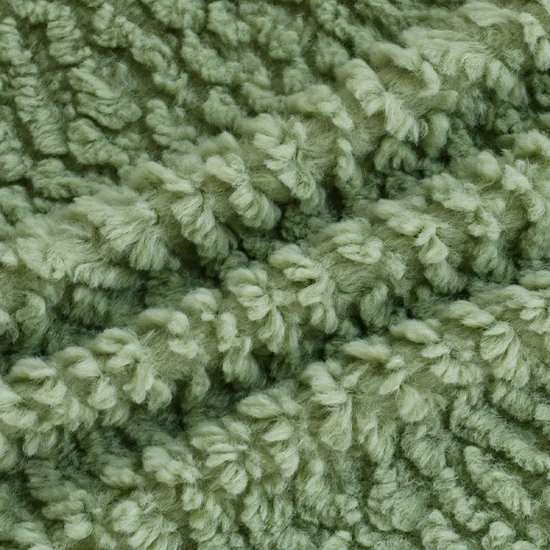 Square pillowcase with herringbone pattern and piped seam Stornfield
