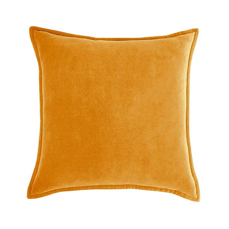 Square Velvet Decorative Cushion Cover with Piping Edge Stornfield