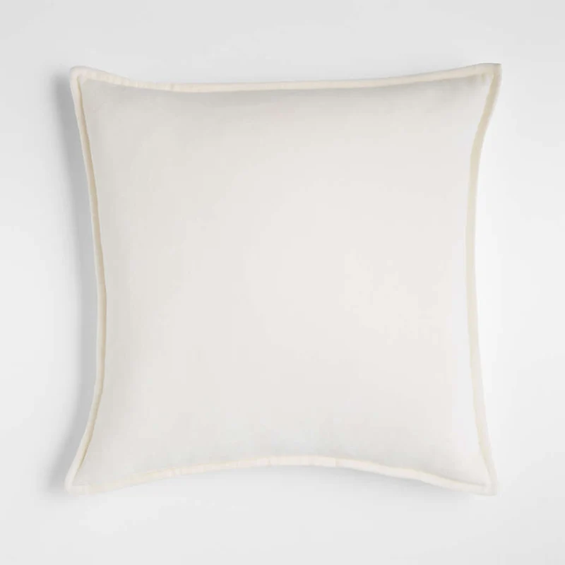 Square Velvet Decorative Cushion Cover with Piping Edge Stornfield