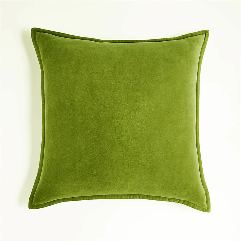 Square Velvet Decorative Cushion Cover with Piping Edge Stornfield