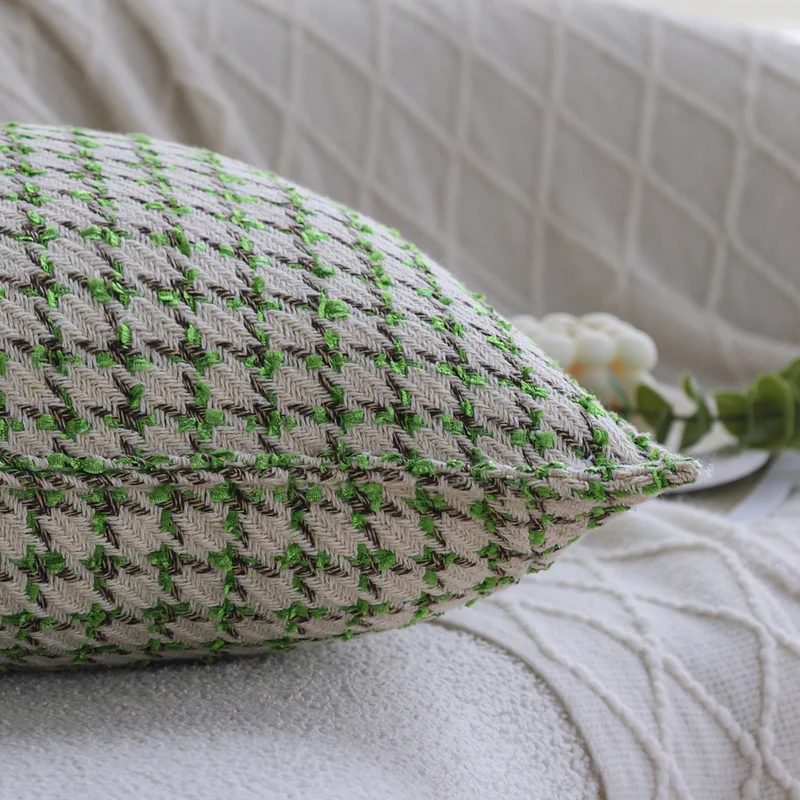 Square luxury faux fur pillow cover with ribbed wave fleece and velvety soft finish Stornfield