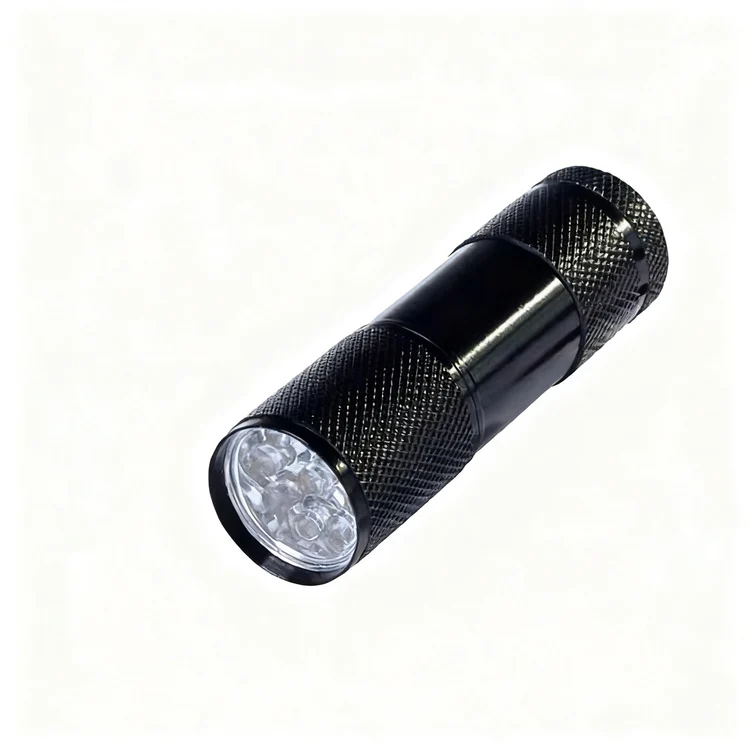 UV-Taschenlampe mit Aluminium-Gehäuse