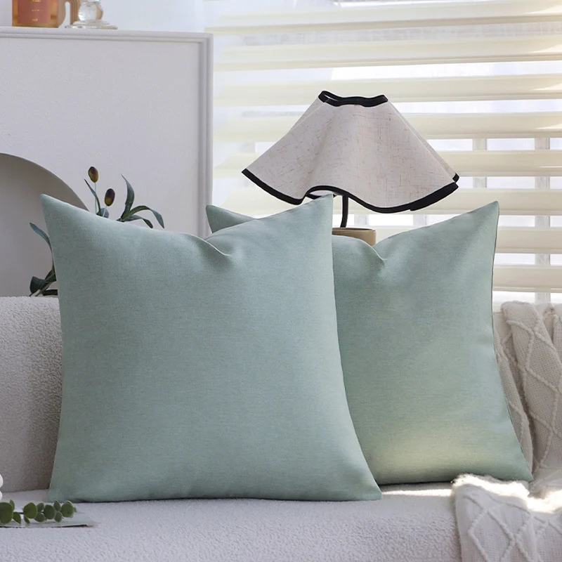 Duo pillowcases made of lightweight linen blend with fine texture and hidden zipper Stornfield
