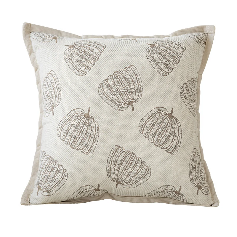 Decorative pillowcase with quilted piping and soft cotton blend Stornfield