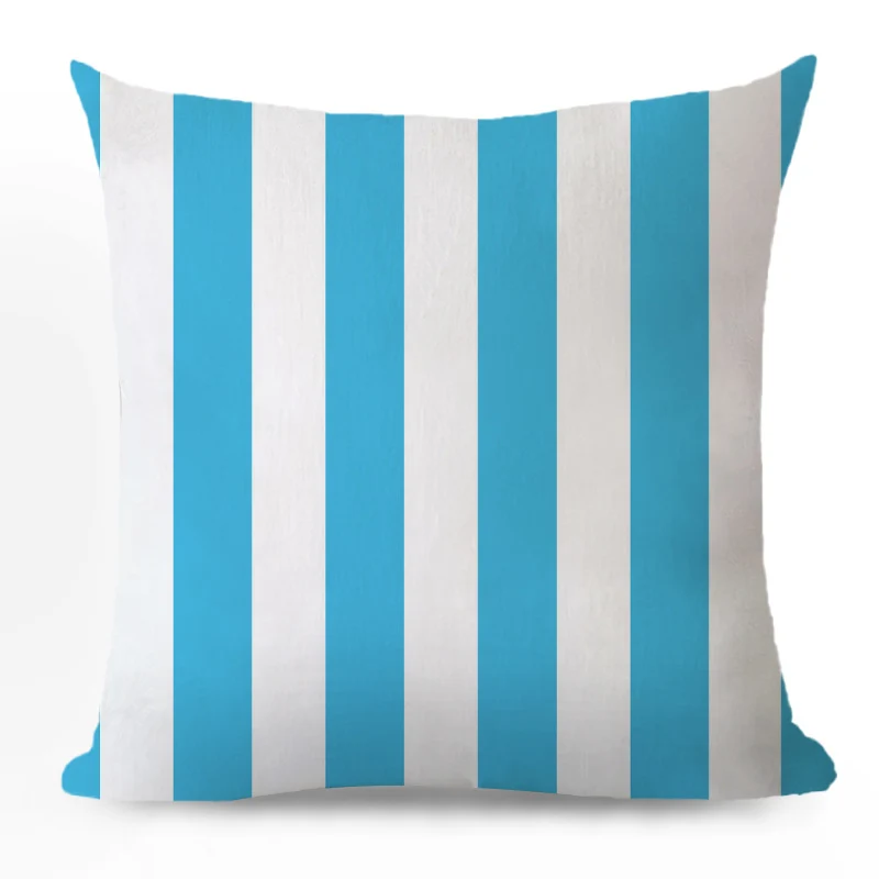 Decorative cushion cover with chevron zigzag pattern and concealed zipper Stornfield