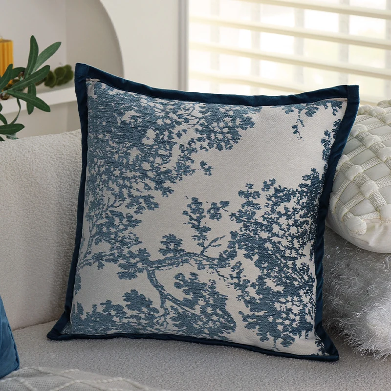 Samt-decorative pillow with quilted longitudinal stripes Stornfield