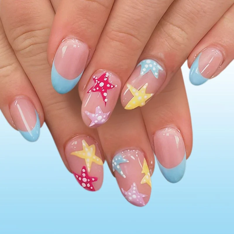 Artistic Starfish Nail Art Stornfield