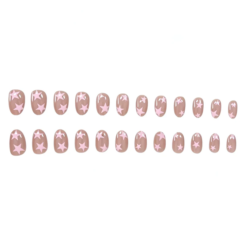 Artistic Star Pattern Nail Art Stornfield
