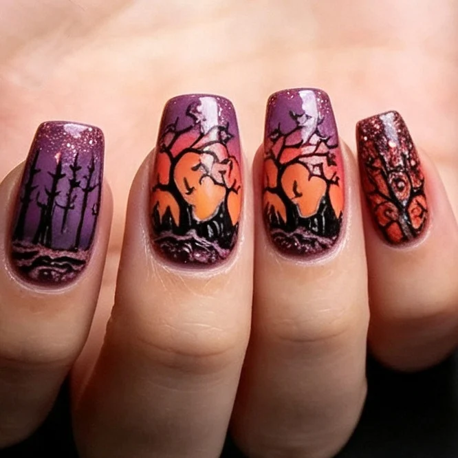 Artistic Seasonal Nail Art Stornfield