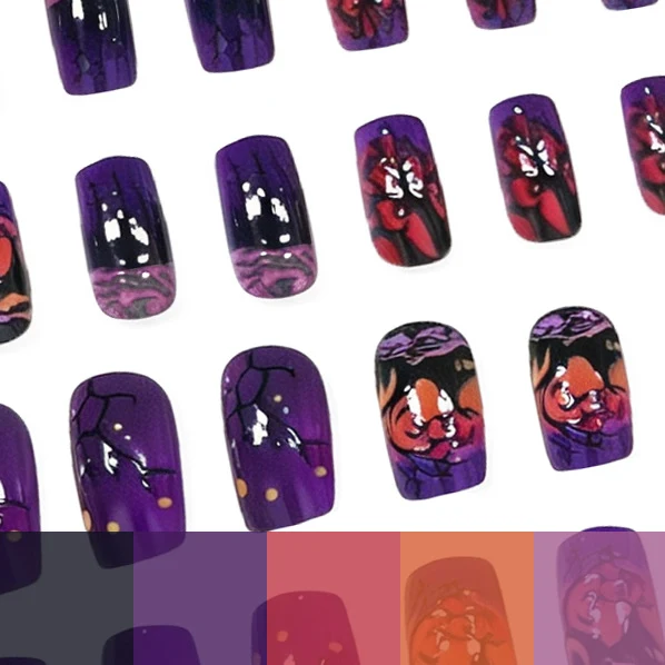 Artistic Seasonal Nail Art Stornfield