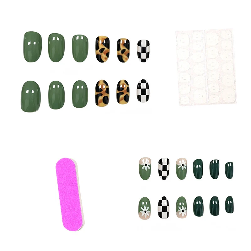 Artistic Press-On Nail Set Stornfield