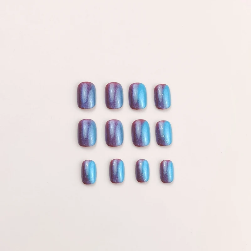 Artistic Press-On Nail Art Enhancements Stornfield