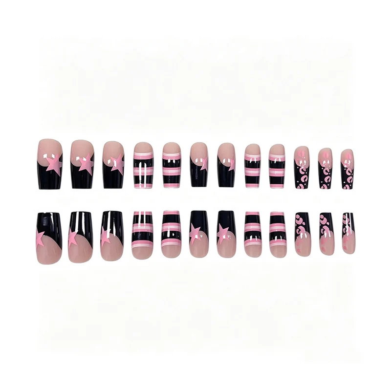 Artistic Press-On Acrylic Nail Enhancements Stornfield